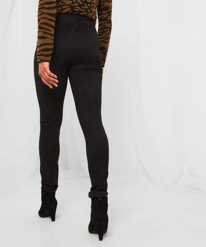 Women Joe Browns Our Favourite Suedette Leggings Black Women Joe Browns Our Favourite Suedette Leggings Black