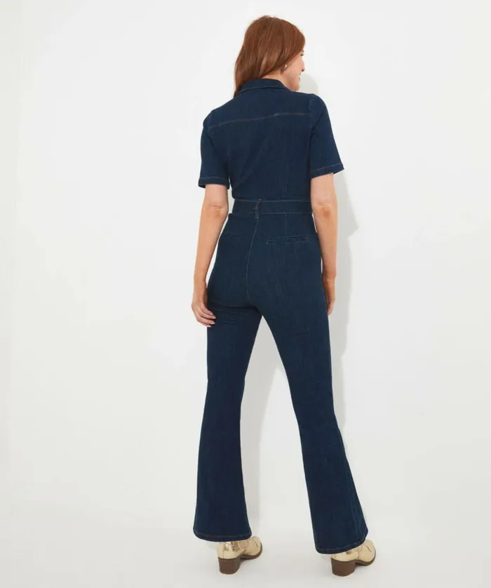 Women Joe Browns Roxie Denim Jumpsuit Blackblue Women Joe Browns Roxie Denim Jumpsuit Blackblue