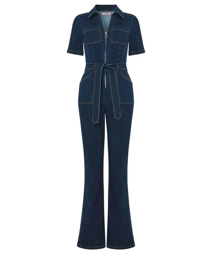 Women Joe Browns Roxie Denim Jumpsuit Blackblue Women Joe Browns Roxie Denim Jumpsuit Blackblue