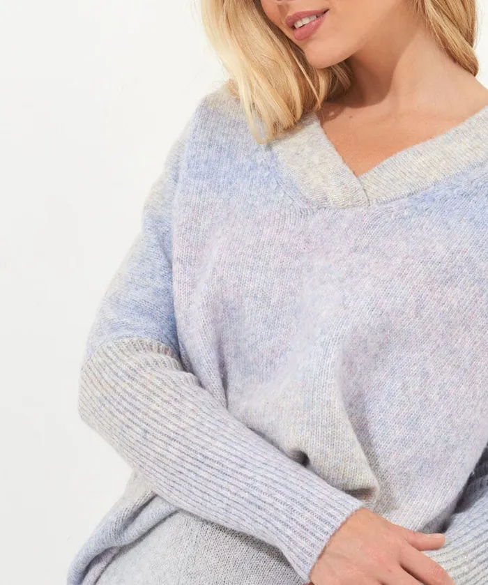 Women Joe Browns Sloe Joes Super Soft Jumper Blue Ombre Women Joe Browns Sloe Joes Super Soft Jumper Blue Ombre
