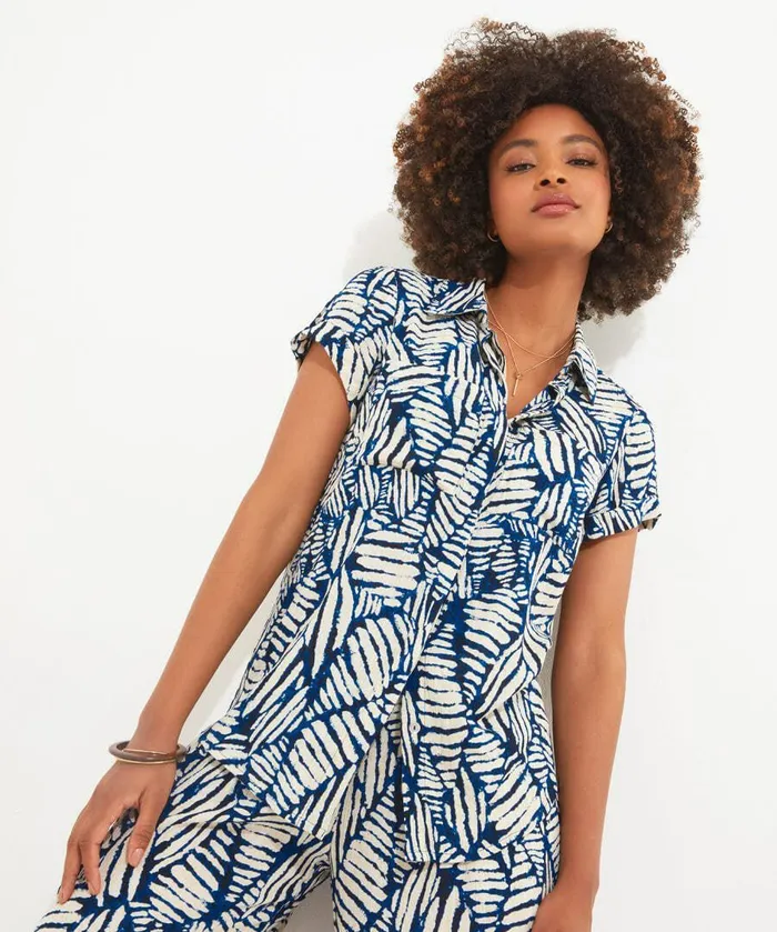 Women Joe Browns Summer Breeze Blouse Blue