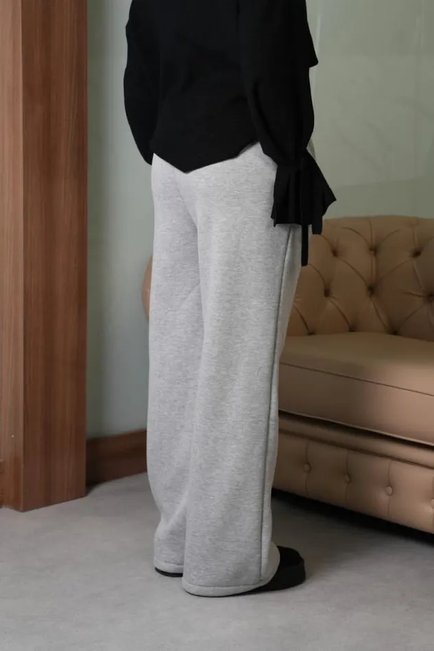 Women Jogging Large Gris Avec Empicement Blanc Grey Brentiny Paris Jogging Bottoms Women Jogging Large Gris Avec Empicement Blanc Grey Brentiny Paris Jogging Bottoms