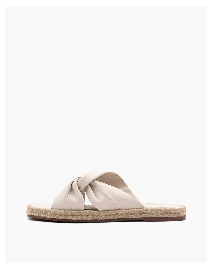 Women KAANAS Sungai Cross Over Espadrille Sandal Off White Madewell Sandals Women KAANAS Sungai Cross Over Espadrille Sandal Off White Madewell Sandals