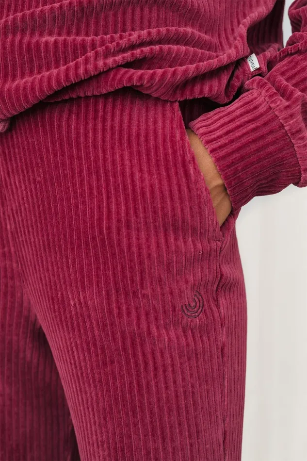 Women Keel 8211 Dark Cranberry TWOTHIRDS Pants