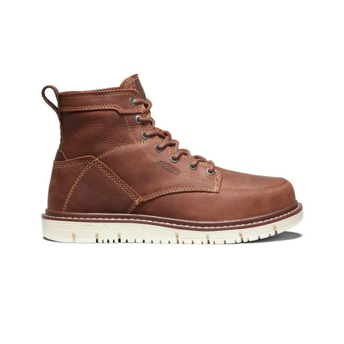 Women KEEN Casual 6quot Leather Work Boots 8211 San Jose