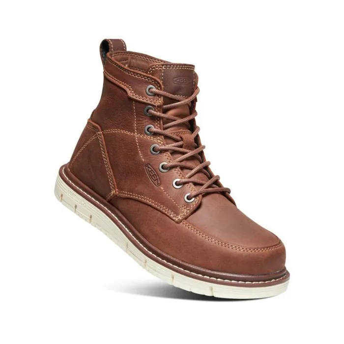 Women KEEN Casual 6quot Leather Work Boots 8211 San Jose Women KEEN Casual 6quot Leather Work Boots 8211 San Jose