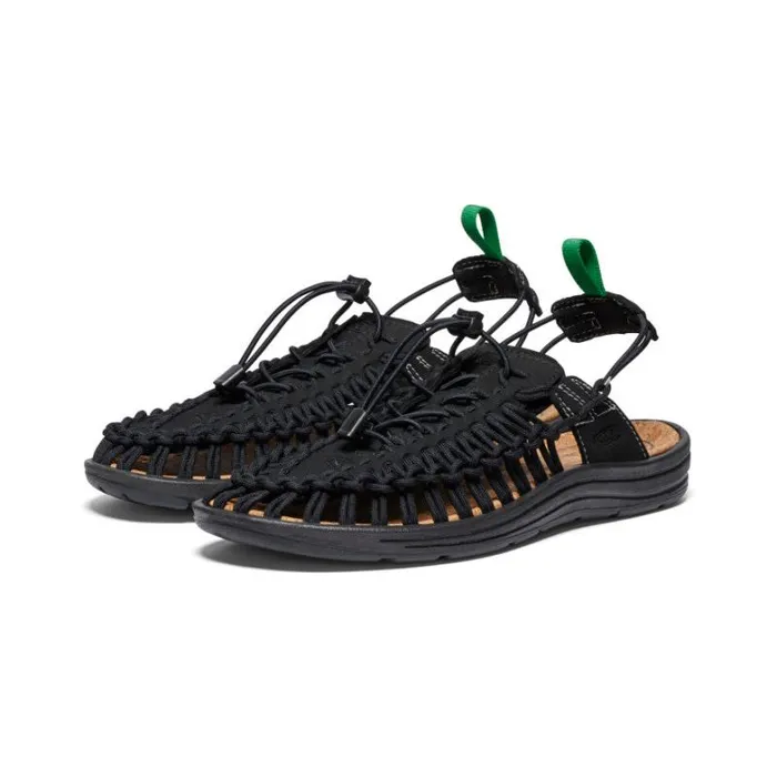 Women KEEN Casual All Gender UNEEK II Convertible BlackJolly Green Sandal Women KEEN Casual All Gender UNEEK II Convertible BlackJolly Green Sandal