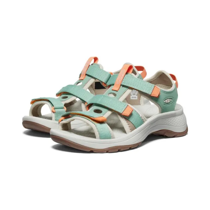 Women KEEN Casual Astoria West Open Toe Granite GreenTangerine Open Toe Sandal Women KEEN Casual Astoria West Open Toe Granite GreenTangerine Open Toe Sandal