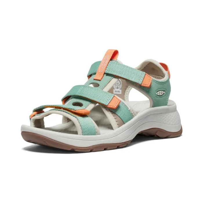 Women KEEN Casual Astoria West Open Toe Granite GreenTangerine Open Toe Sandal Women KEEN Casual Astoria West Open Toe Granite GreenTangerine Open Toe Sandal