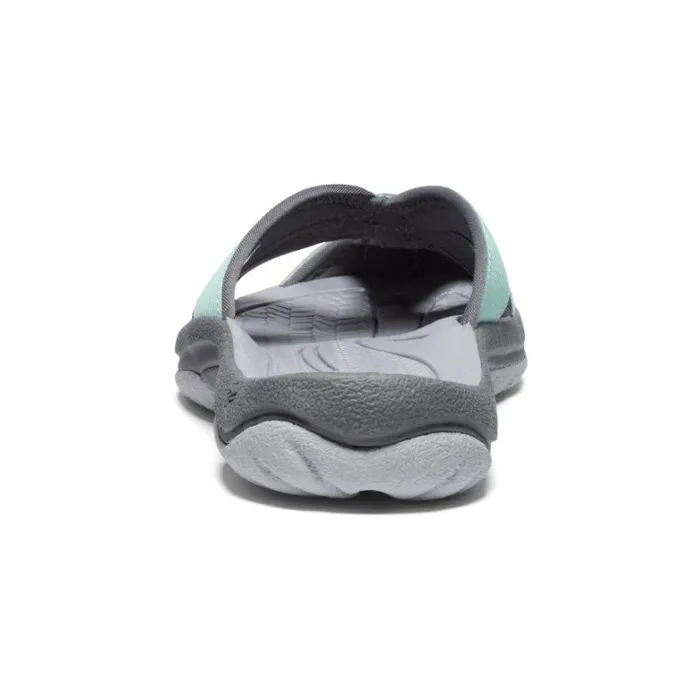 Women KEEN Casual Bali LichenSteel Grey Leather FlipFlop Women KEEN Casual Bali LichenSteel Grey Leather FlipFlop