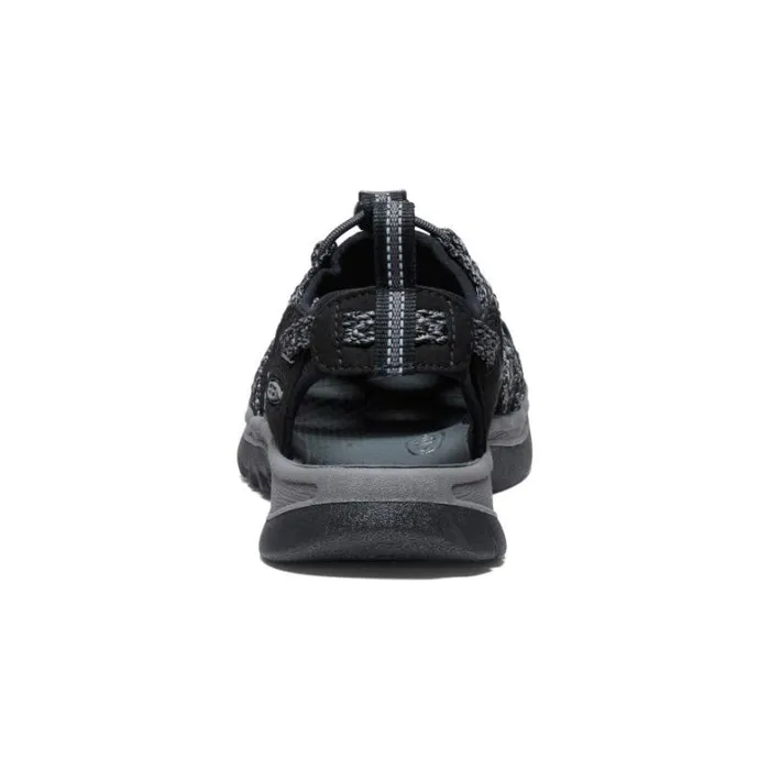 Women KEEN Casual Whisper BlackSteel Grey Closed Toe Sandal Women KEEN Casual Whisper BlackSteel Grey Closed Toe Sandal