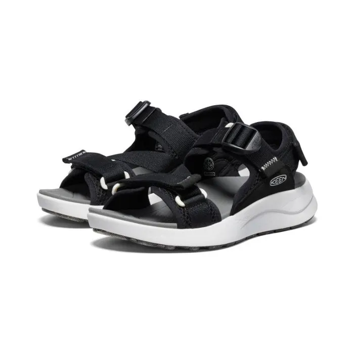 Women KEEN Sandals Elle Sport Backstrap BlackSteel Grey Sandal Women KEEN Sandals Elle Sport Backstrap BlackSteel Grey Sandal