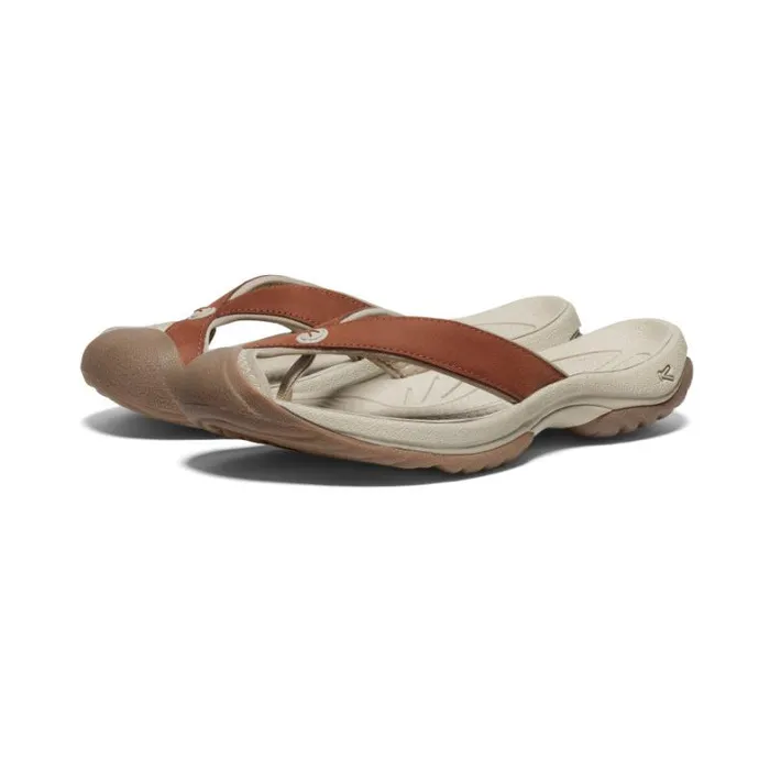 Women KEEN Sandals Waimea Sorrel HorsePlaza Taupe Leather FlipFlop Women KEEN Sandals Waimea Sorrel HorsePlaza Taupe Leather FlipFlop