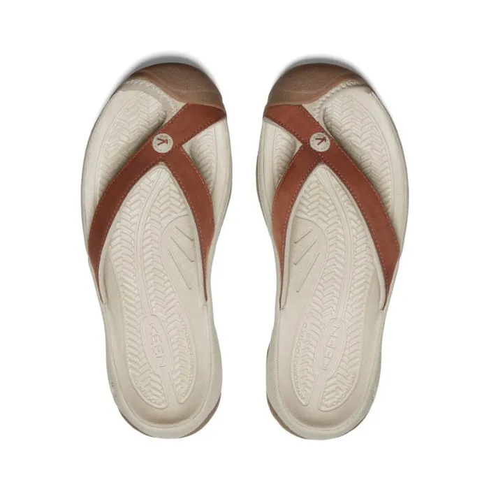 Women KEEN Sandals Waimea Sorrel HorsePlaza Taupe Leather FlipFlop Women KEEN Sandals Waimea Sorrel HorsePlaza Taupe Leather FlipFlop