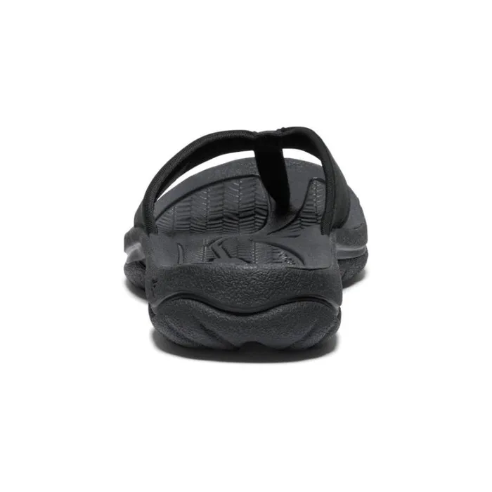 Women KEEN Water Kona Flip BlackVapor Leather FlipFlop Women KEEN Water Kona Flip BlackVapor Leather FlipFlop