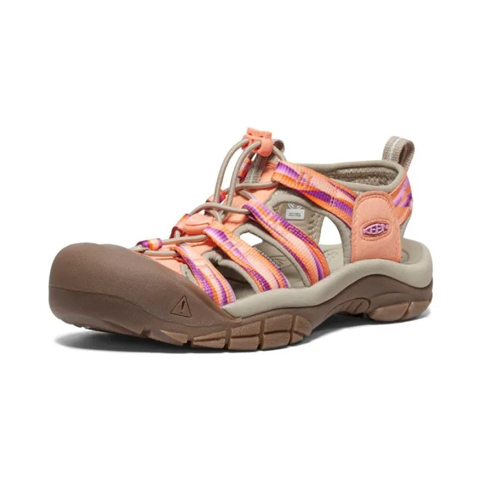 Women KEEN Water Newport H2 Papaya PunchPrism Closed Toe Sandal Women KEEN Water Newport H2 Papaya PunchPrism Closed Toe Sandal