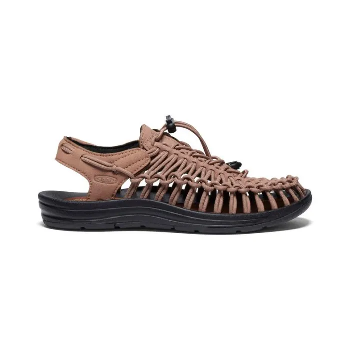 Women KEEN Water UNEEK Raw UmberBlack Sandal