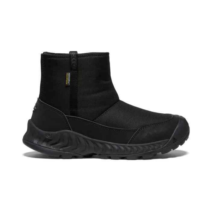 Women KEEN Winter Hood NXIS Pull On Waterproof Black Boot