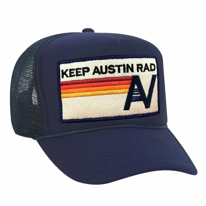 Women KEEP AUSTIN RAD VINTAGE TRUCKER HAT Aviator Nation TruckerHats Women KEEP AUSTIN RAD VINTAGE TRUCKER HAT Aviator Nation TruckerHats