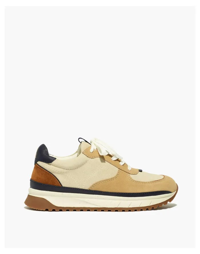 Women Kickoff Trainer Sneakers In Suede And Nubuck Bone Multi Madewell Sneakers Women Kickoff Trainer Sneakers In Suede And Nubuck Bone Multi Madewell Sneakers