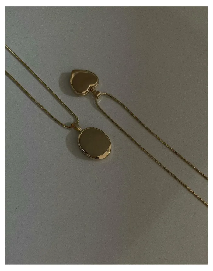 Women Kinn 10k Gold Oval Locket Necklace 20034 Chain Gold Madewell 14K GoldPlated Women Kinn 10k Gold Oval Locket Necklace 20034 Chain Gold Madewell 14K GoldPlated