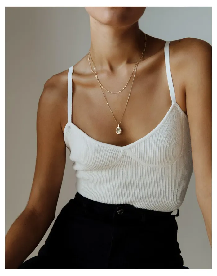 Women Kinn 14k Gold Kyle Figaro Chain Necklace Gold Madewell Fine Jewelry Women Kinn 14k Gold Kyle Figaro Chain Necklace Gold Madewell Fine Jewelry
