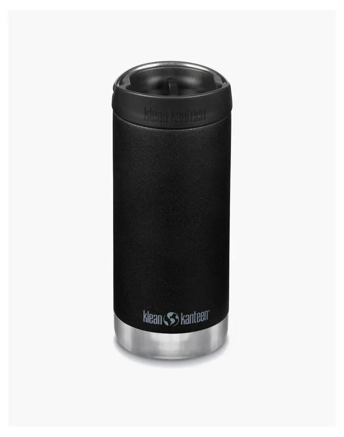 Women KLEAN KANTEEN 12 Ounce TKWide Insulated Bottle With Caf Cap Black Madewell MWL Athleisure Women KLEAN KANTEEN 12 Ounce TKWide Insulated Bottle With Caf Cap Black Madewell MWL Athleisure