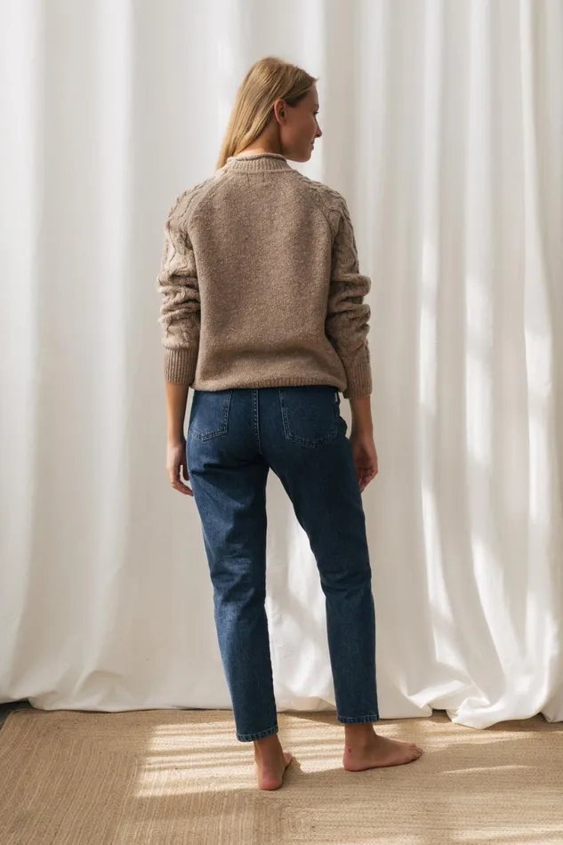 Women Knits Women 8211 Baltimore 8211 Beige TWOTHIRDS Knits