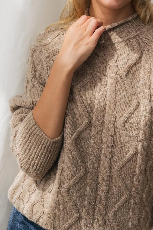 Women Knits Women 8211 Baltimore 8211 Beige TWOTHIRDS Knits