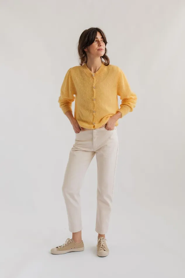 Women Knits Women 8211 Cregane 8211 Lemon TWOTHIRDS Knits