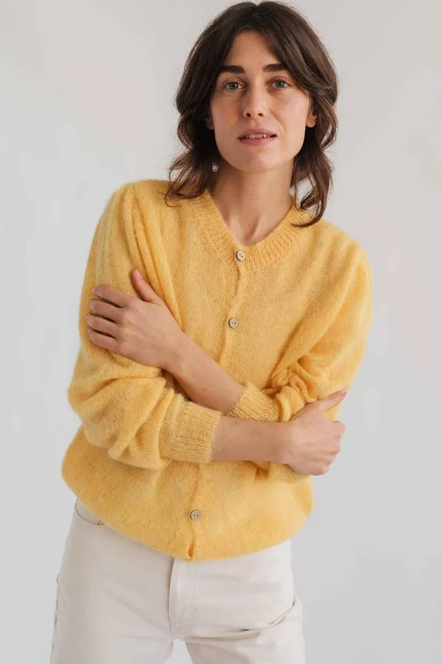 Women Knits Women 8211 Cregane 8211 Lemon TWOTHIRDS Knits