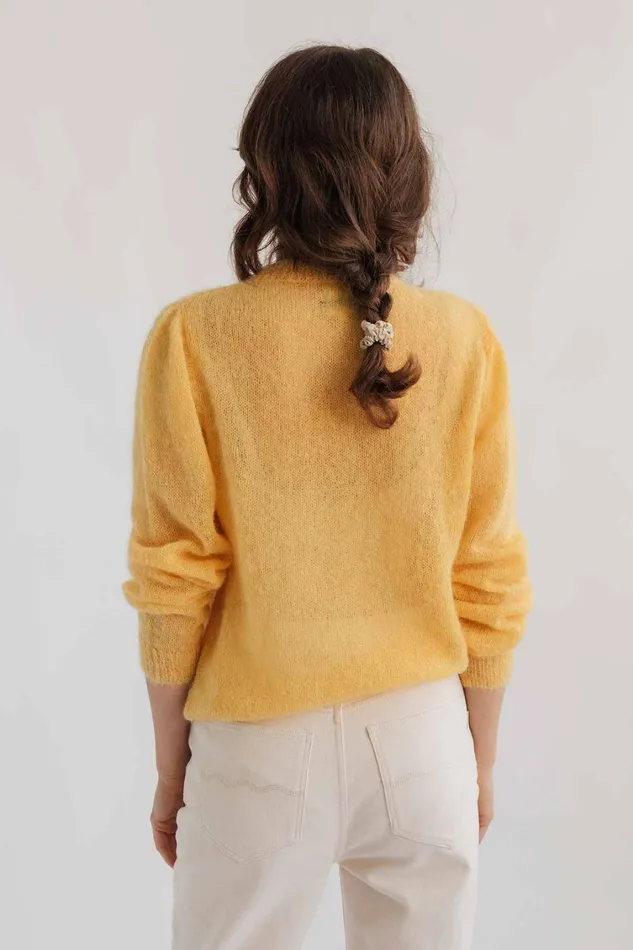 Women Knits Women 8211 Cregane 8211 Lemon TWOTHIRDS Knits