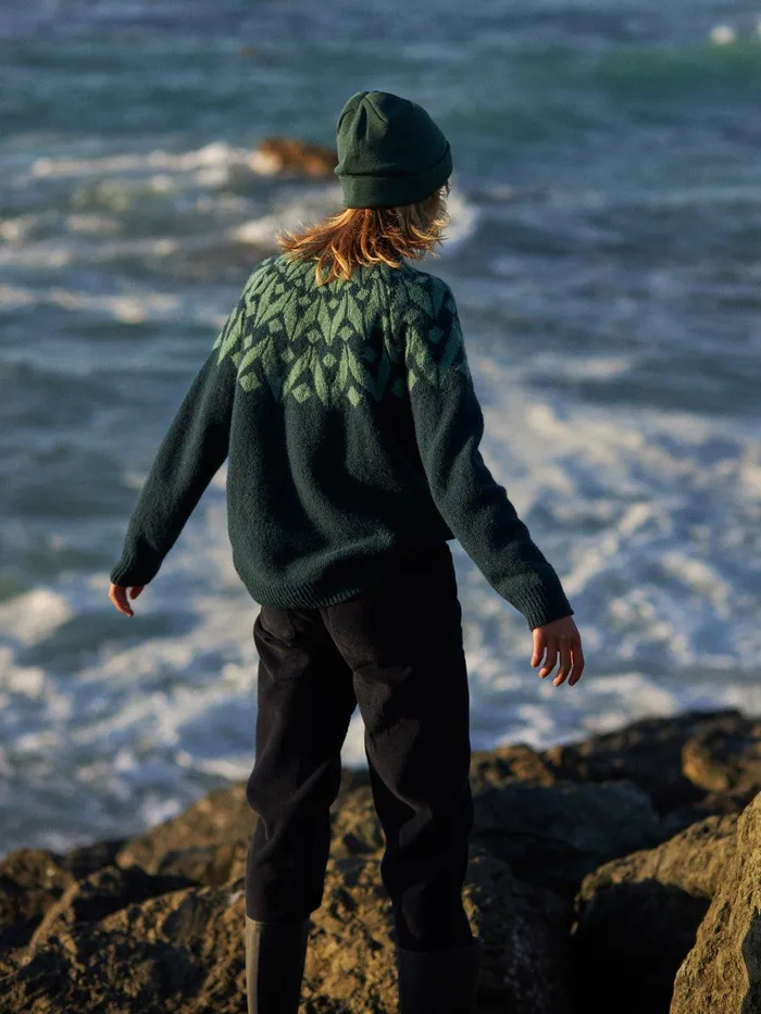 Women Knits Women 8211 Muna 8211 Green TWOTHIRDS Knits