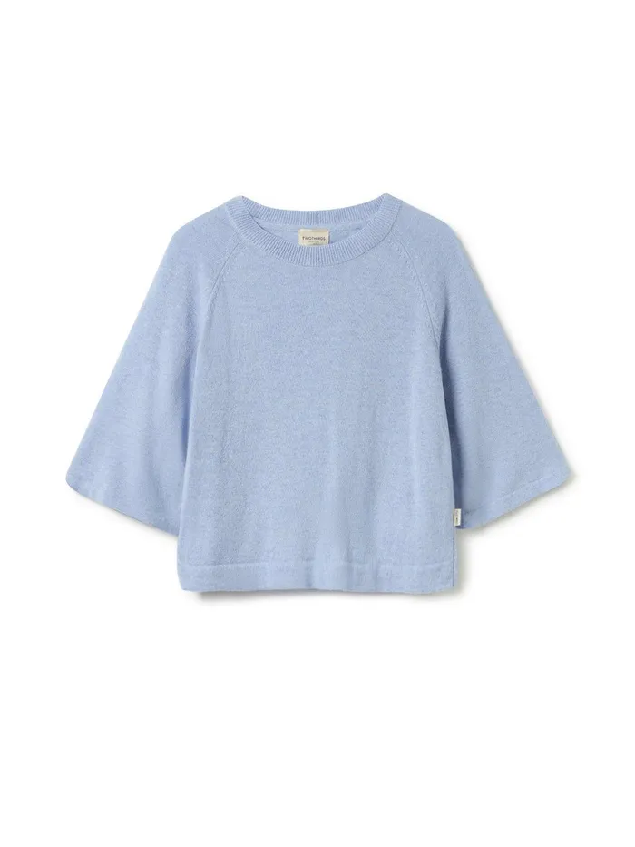 Women Knits Women 8211 Oja 8211 Soft Blue TWOTHIRDS Knits