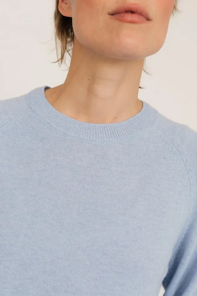 Women Knits Women 8211 Oja 8211 Soft Blue TWOTHIRDS Knits