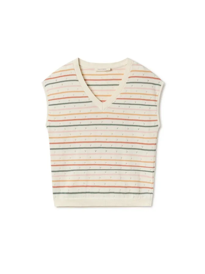 Women Knits Women 8211 Sketrick 8211 Stripes TWOTHIRDS Knits