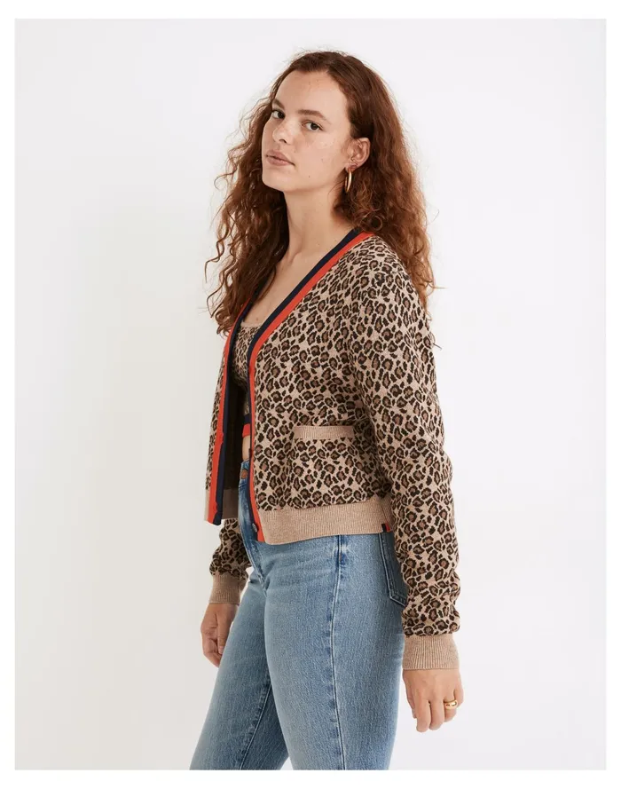 Women Kule Leopard Milo Cardigan Sweater Leopard Madewell Sweaters Women Kule Leopard Milo Cardigan Sweater Leopard Madewell Sweaters