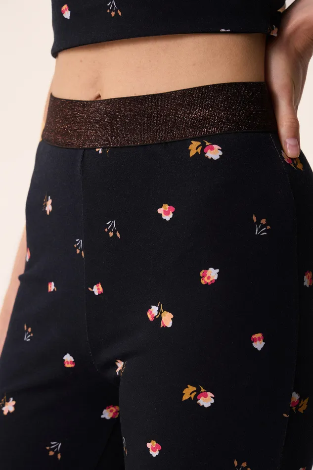 Women Leggings Jaja Bloom Legging Coton Multicolore Des Petits Hauts Trousers and Jumpsuits