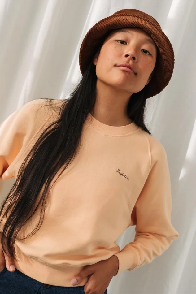 Women Leskov 8211 Bleached Apricot TWOTHIRDS Sweatshirts