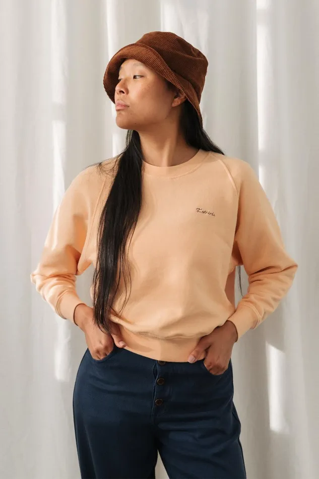 Women Leskov 8211 Bleached Apricot TWOTHIRDS Sweatshirts