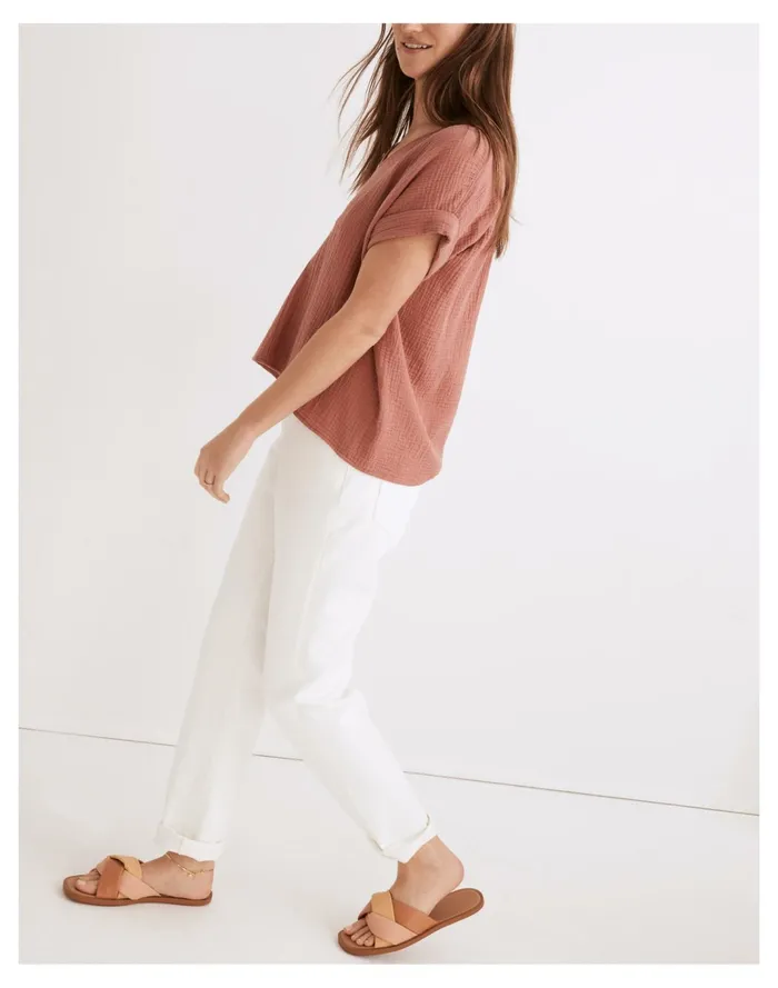 Women Lightspun Westing Shirt Vintage Quartz Madewell Tops and Shirts Women Lightspun Westing Shirt Vintage Quartz Madewell Tops and Shirts