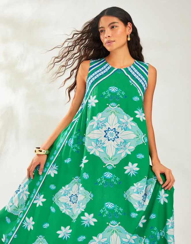 Women Louise Scarf Dress Blue Monsoon Dresses