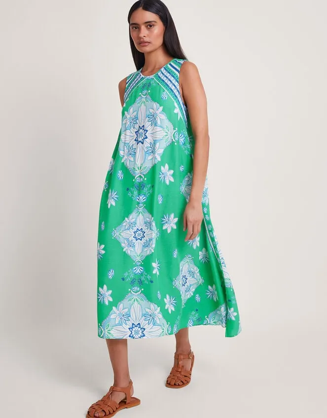 Women Louise Scarf Dress Blue Monsoon Dresses