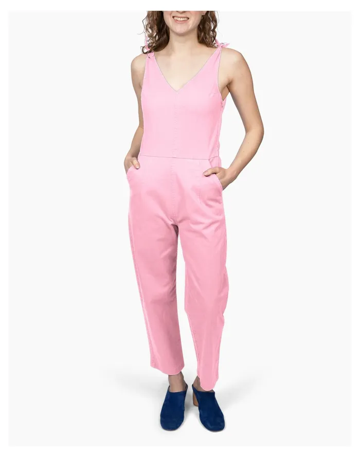 Women Loup Slate Coveralls Pink Madewell Jumpsuits and Overalls