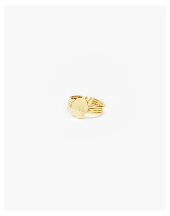 Women Mahnal Hasaa Ring Brass Madewell Rings Women Mahnal Hasaa Ring Brass Madewell Rings