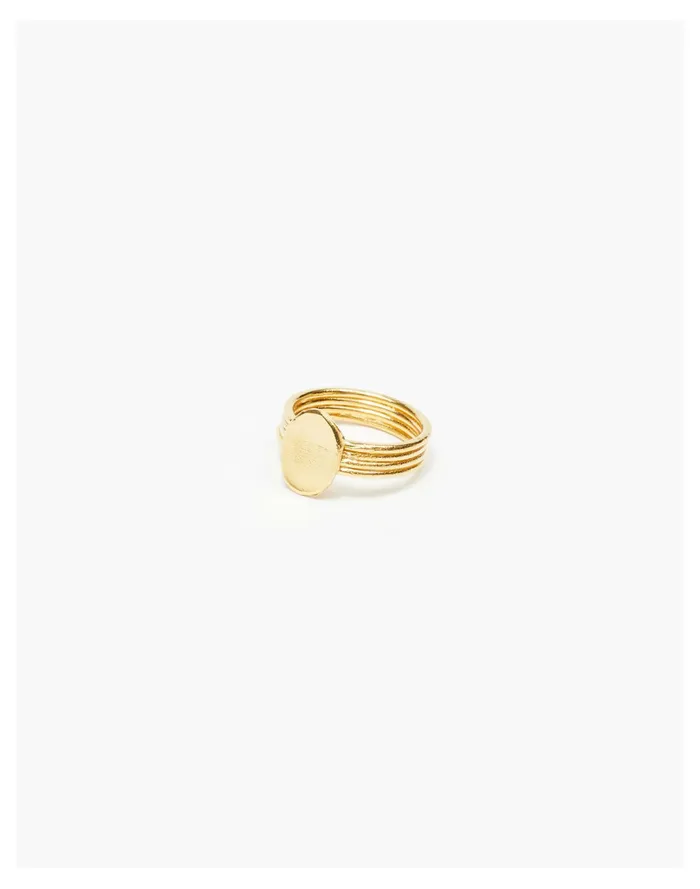 Women Mahnal Hasaa Ring Brass Madewell Rings Women Mahnal Hasaa Ring Brass Madewell Rings