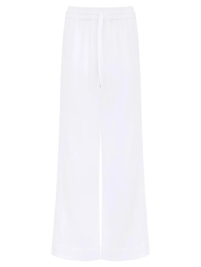 Women Maison Essentiele 8211 Core Pant In White The UNDONE Maternity