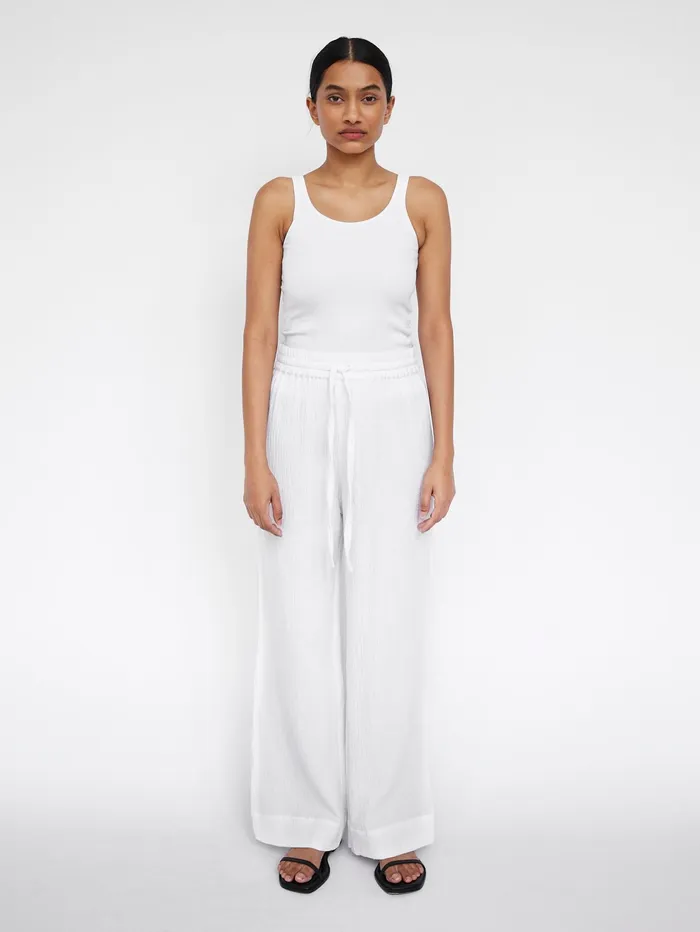 Women Maison Essentiele 8211 Core Pant In White The UNDONE Maternity