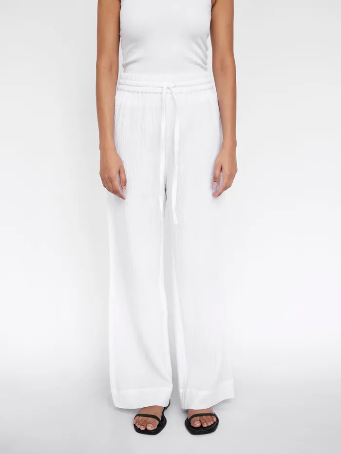 Women Maison Essentiele 8211 Core Pant In White The UNDONE Maternity