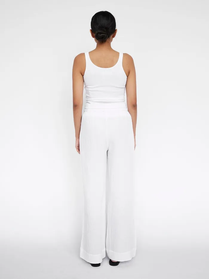 Women Maison Essentiele 8211 Core Pant In White The UNDONE Maternity